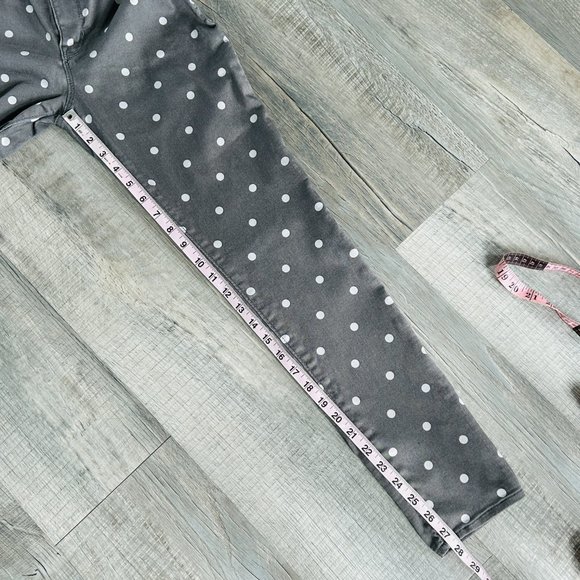 GAP Polka Dot Stretch Jean Jeggings (size 14) - Picture 8 of 12